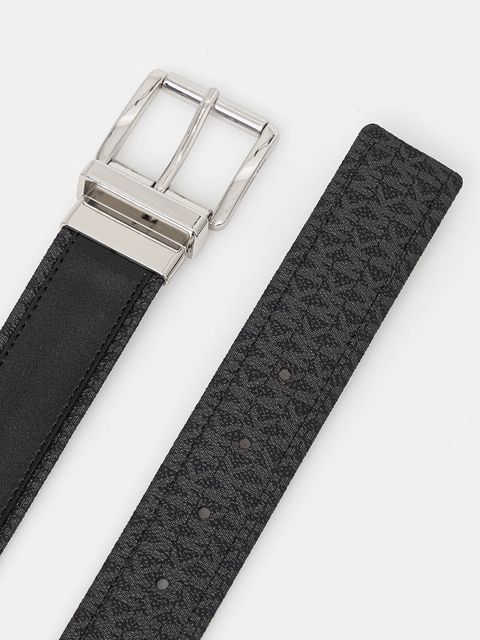 MICHAEL Michael Kors pasek dwustronny damski kolor czarny 29MKWB529034 - zdjęcie produktu nr 2