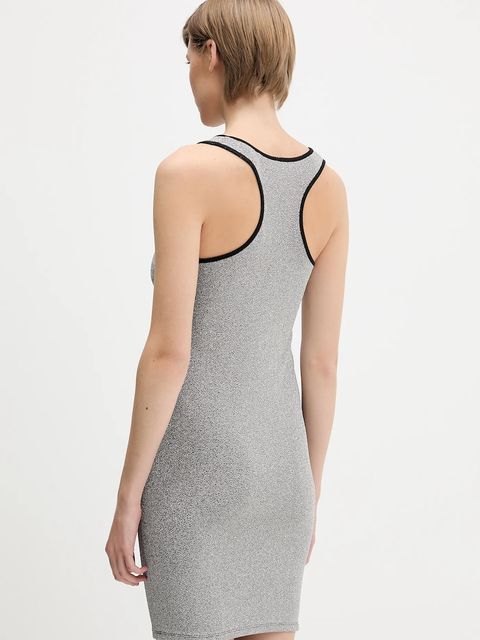 Hugo Blue sukienka kolor srebrny mini dopasowana 50546952 - zdjęcie produktu nr 2