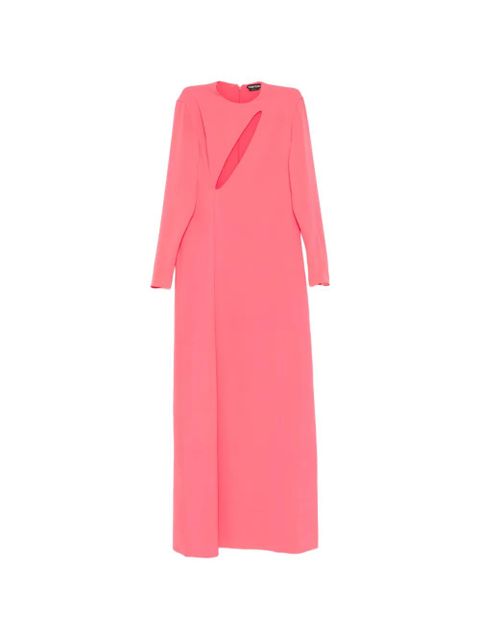 TOM FORD cutout long-sleeve dress - Pink - zdjęcie produktu nr 1