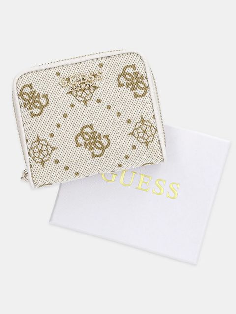 Guess portfel NEDA damski kolor beżowy SWCP96 54137