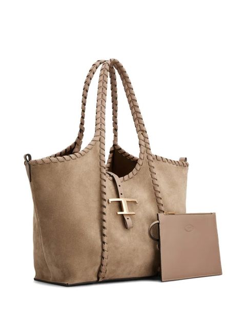 Tod's braided pendant shopping tote bag - Neutrals - zdjęcie produktu nr 2