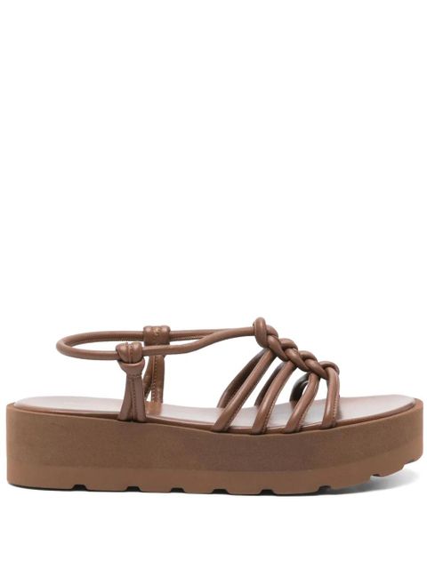 Gianvito Rossi 45mm Hebe sandals - Brown - zdjęcie produktu nr 1