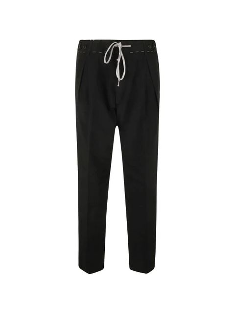 Maison Margiela drawstring trousers - Black - zdjęcie produktu nr 1