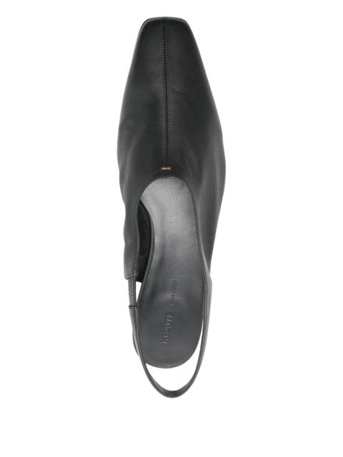 KHAITE Cecilia slingback flat pumps - Black