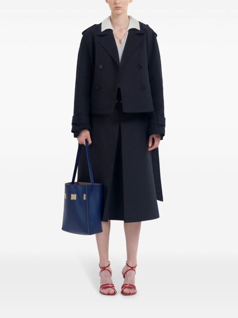 Marni small Museo tote bag - Blue - zdjęcie produktu nr 2