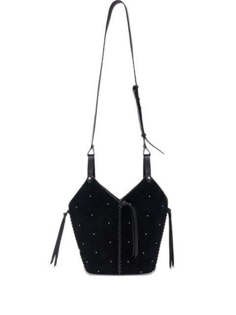 ISABEL MARANT Tampa studded shoulder bag - Black - zdjęcie produktu nr 1