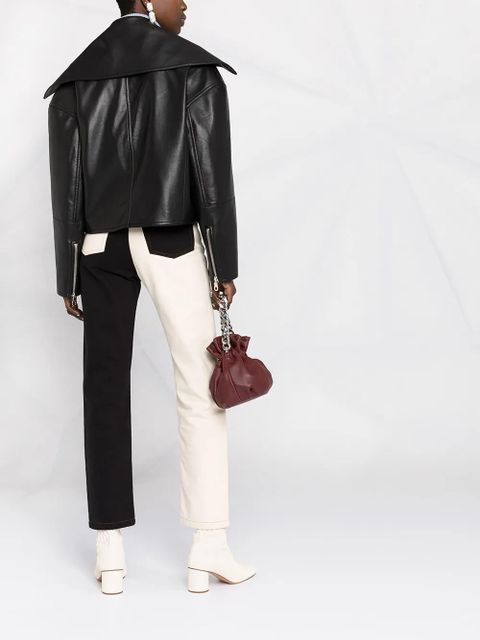 Nanushka Ado biker jacket - Black - zdjęcie produktu nr 2