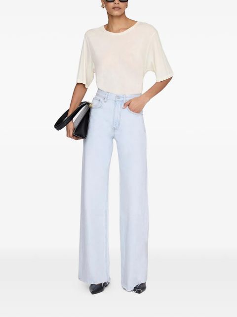 ANINE BING Margo short-sleeved T-shirt - Neutrals