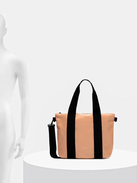 Rains torba Tote Bag Micro W3 kolor pomarańczowy 14180