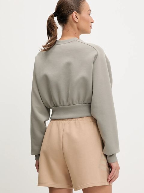 adidas bluza All SZN damska kolor szary gładka JW5070 - zdjęcie produktu nr 2