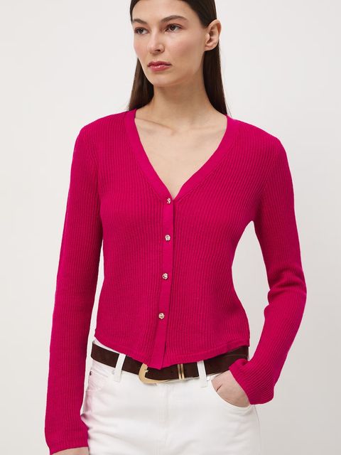 Medicine kardigan damski lniany - zdjęcie produktu nr 1