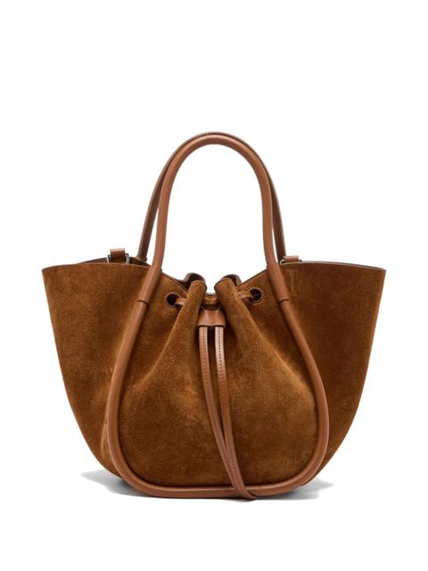Proenza Schouler small Ruched tote bag - Brown - zdjęcie produktu nr 1