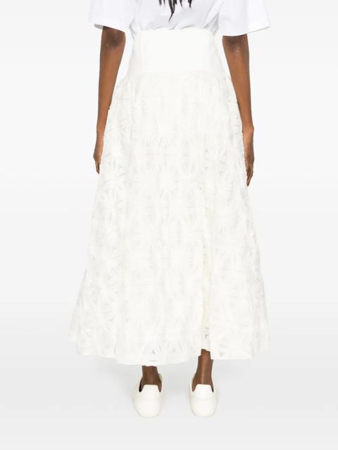 Simkhai floral midi skirt - Neutrals