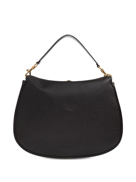 ETRO buckle-fastening leather shoulder bag - Brown - zdjęcie produktu nr 2