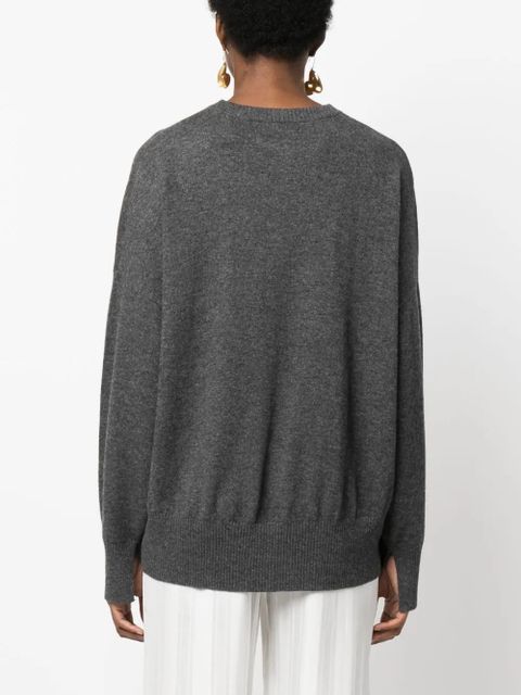 LouLou de Saison Anaa cashmere crew-neck jumper - Grey
