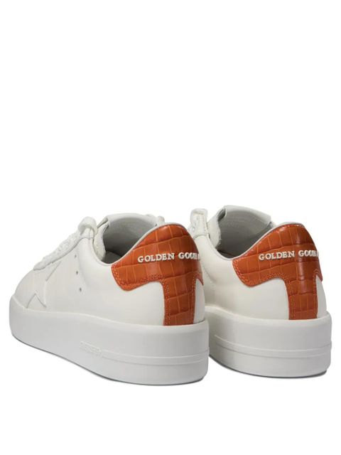 Golden Goose Pure Star leather sneakers - White