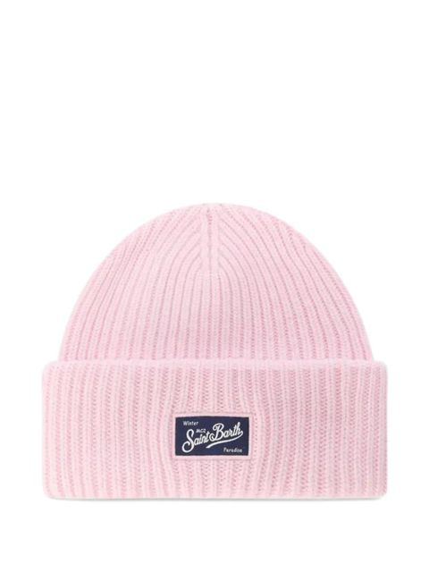 MC2 Saint Barth Berry ribbed beanie - Pink