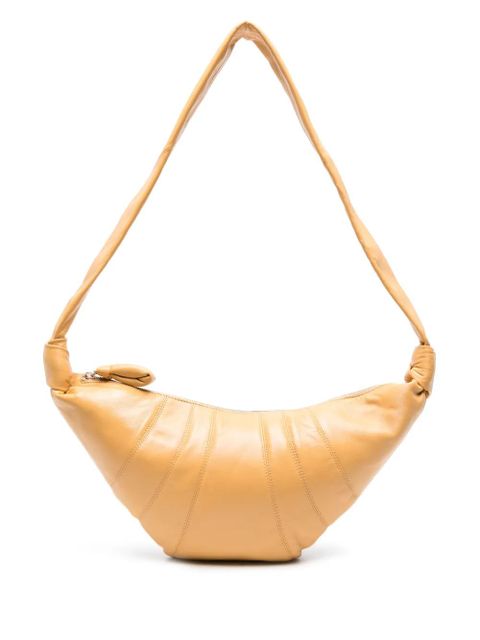 LEMAIRE medium Croissant leather shoulder bag - Orange - zdjęcie produktu nr 1