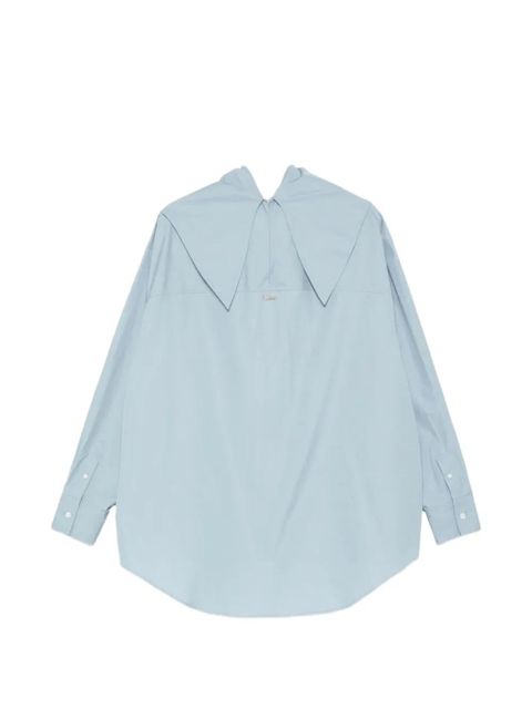 AMI Paris bandana-collar shirt - Blue - zdjęcie produktu nr 2