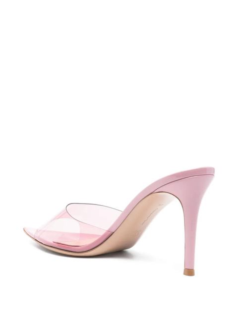 Gianvito Rossi 85mm Elle pointed-toe mules - Pink