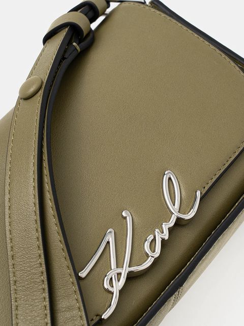 Karl Lagerfeld torebka skórzana K/SIGNATURE