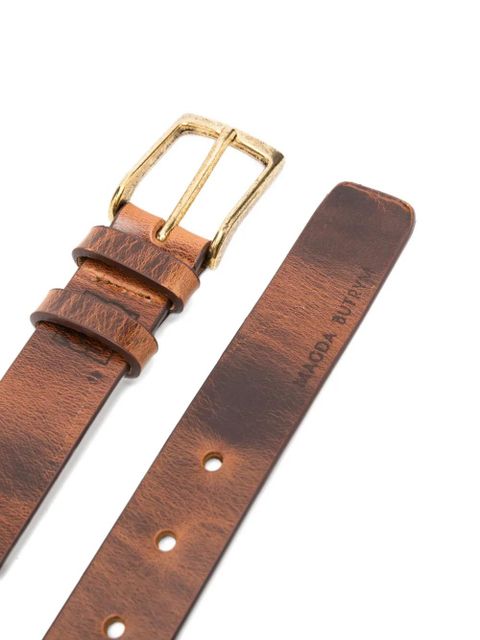 Magda Butrym leather belt - Brown - zdjęcie produktu nr 2