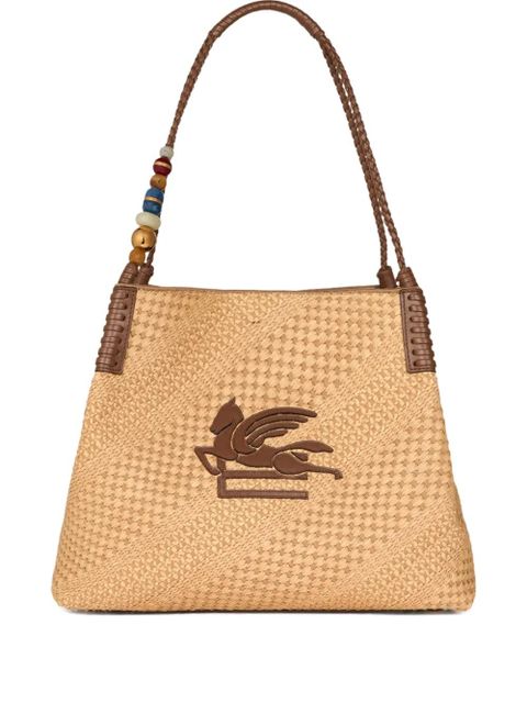 ETRO large Libra pegasus shoulder bag - Neutrals - zdjęcie produktu nr 1