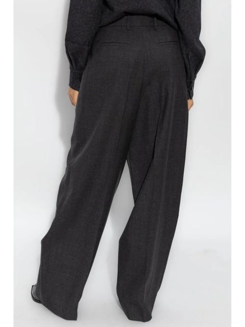 Givenchy wool wide-leg trousers - Grey