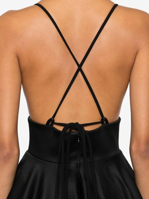 Solace London Avallon maxi dress - Black