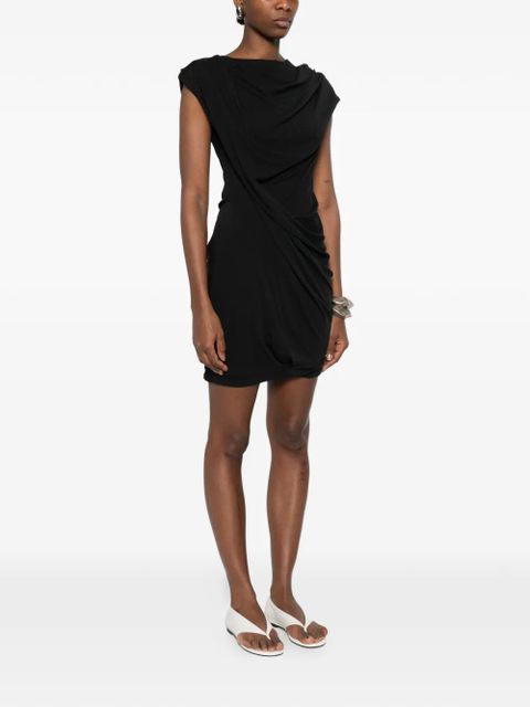 ENTIRE STUDIOS Twist mini dress - Black