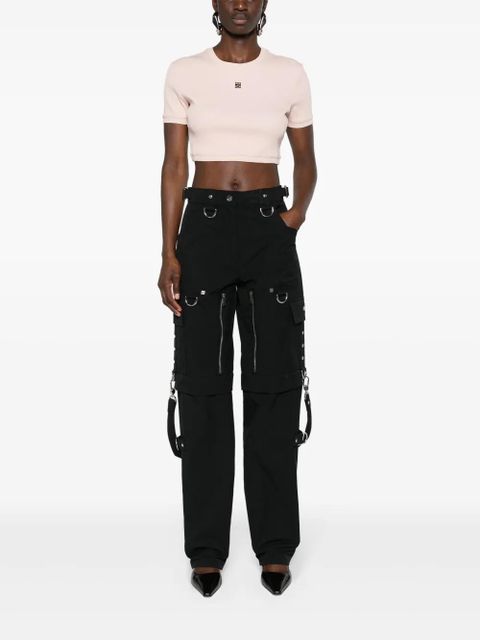 Givenchy high-waist cargo trousers - Black - zdjęcie produktu nr 2