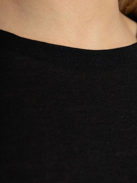 Jacquemus crew neck dress - Black