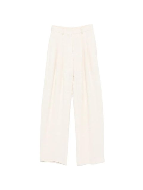 Nanushka Seka tapered-leg tailored trousers - Neutrals - zdjęcie produktu nr 1