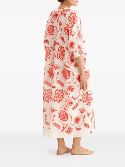 ERES floral-print dress - White
