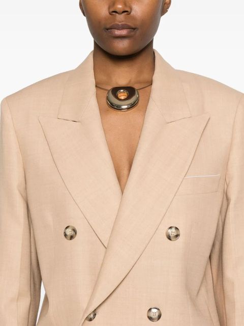 Victoria Beckham double-breasted blazer - Neutrals