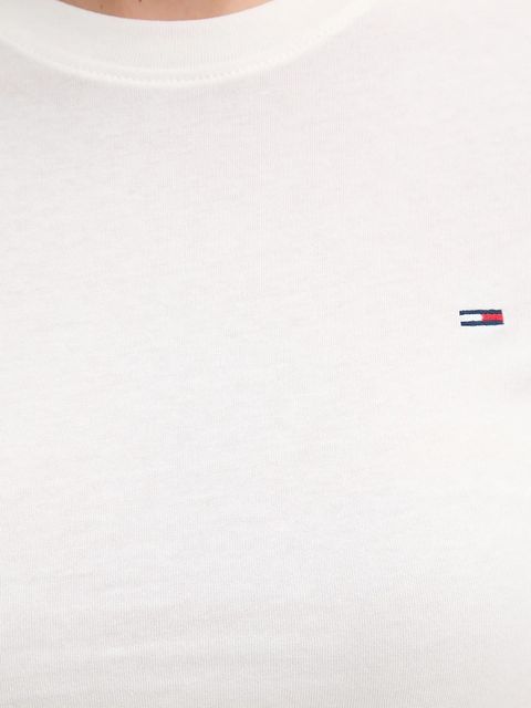 Tommy Jeans t-shirt bawełniany 2-pack damski kolor różowy DW0DW21366