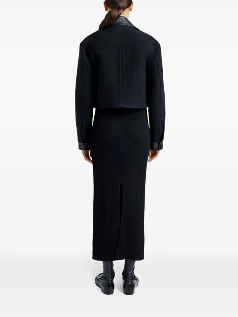 Proenza Schouler Reyes cropped jacket - Black