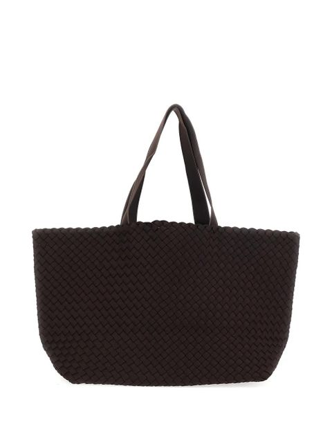NAGHEDI large woven tote bag - Brown - zdjęcie produktu nr 2