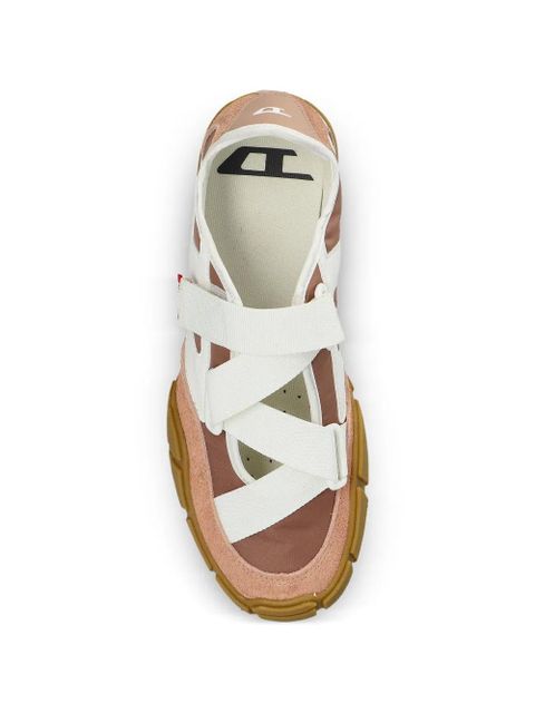 Diesel strap sneakers - Brown