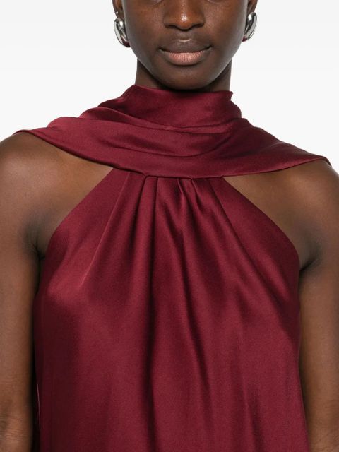 Simkhai draped blouse - Red