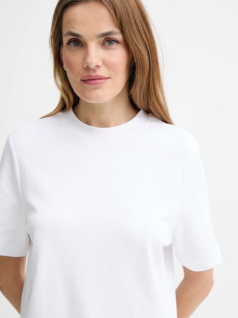 AllSaints t-shirt bawełniany damski kolor biały W220JC