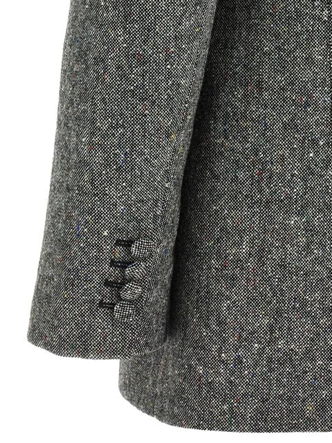 Valentino Garavani peak-lapel double-breasted blazer - Grey - zdjęcie produktu nr 2