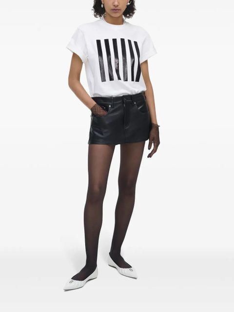 Marc Jacobs The Stripe Box Tee - White - zdjęcie produktu nr 2