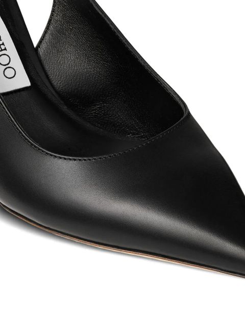 Jimmy Choo Love pointed slingback court pumps - Black