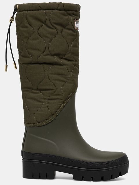 Barbour kalosze Marnie damskie kolor zielony LRF0117OL71 - zdjęcie produktu nr 2