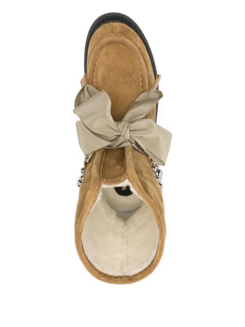 Valentino Garavani suede ankle boots - Neutrals