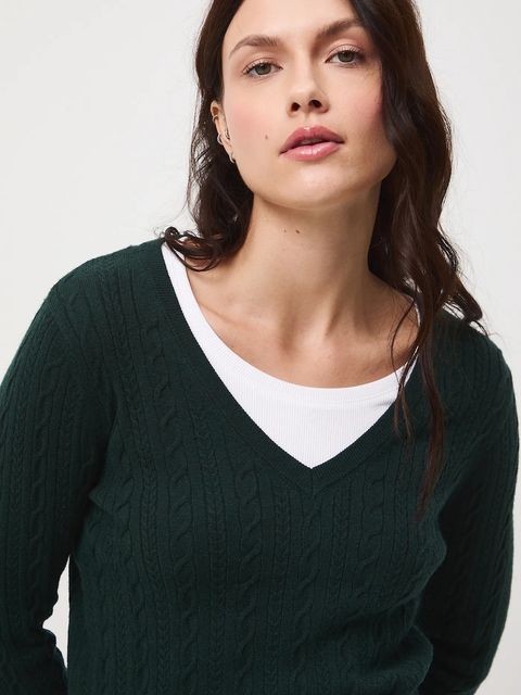 Medicine sweter damski kolor zielony