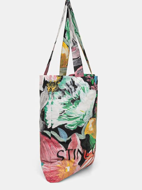 Stine Goya torebka bawełniana 0 kolor żółty SG-AW25-A016-2285