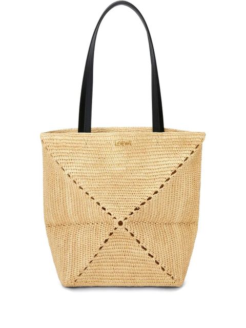 LOEWE medium Puzzle shoulder bag - Neutrals - zdjęcie produktu nr 1