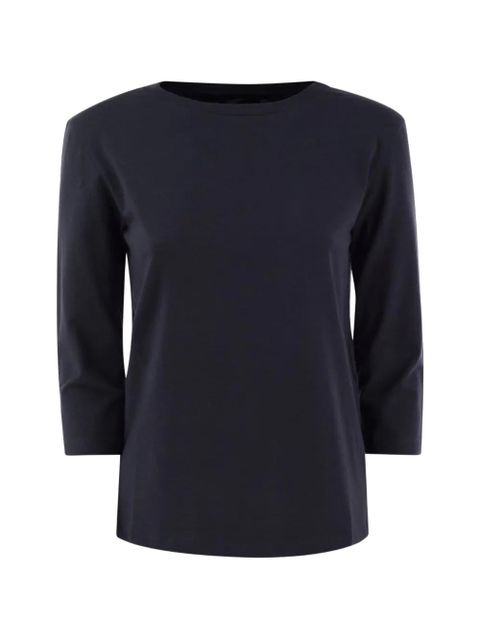 Weekend Max Mara boat jersey T-shirt - Blue - zdjęcie produktu nr 1